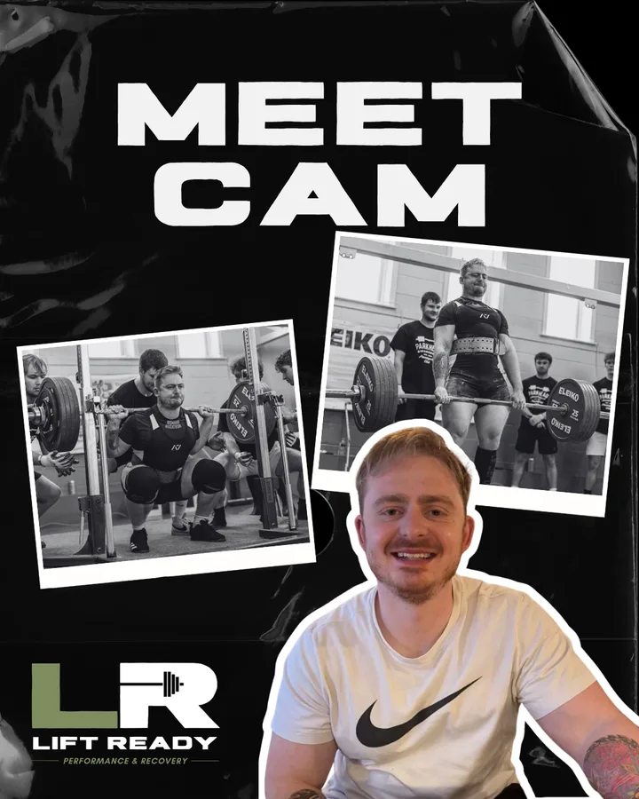 Meet Cam, with two of his squat photographs.